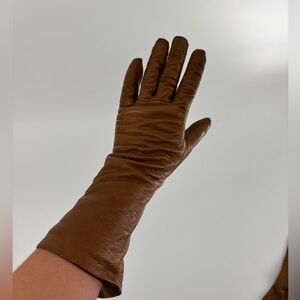 Vintage Made in Italy Leather Gloves – Size 6.5